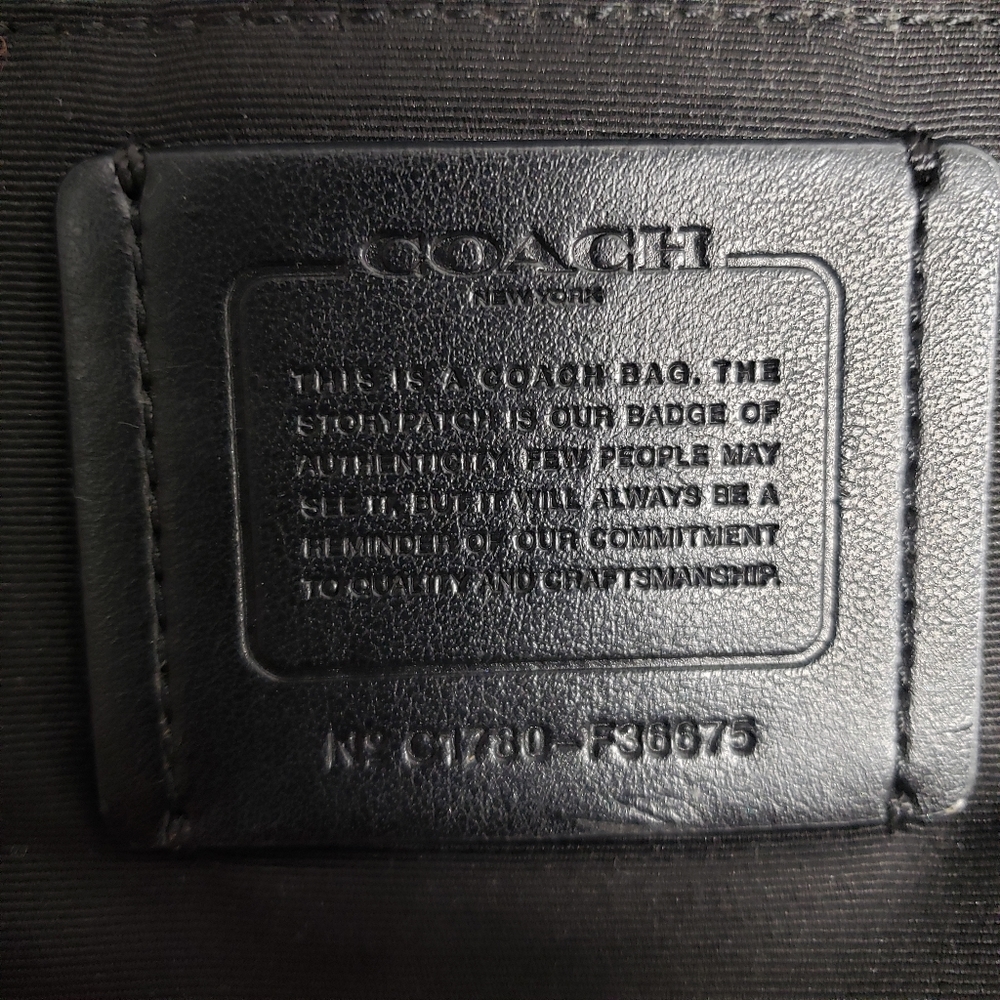 Coach F36675 Pebble Leather Kelsey Satchel Handbag Black with Silver Hardware - Picture 2 of 16
